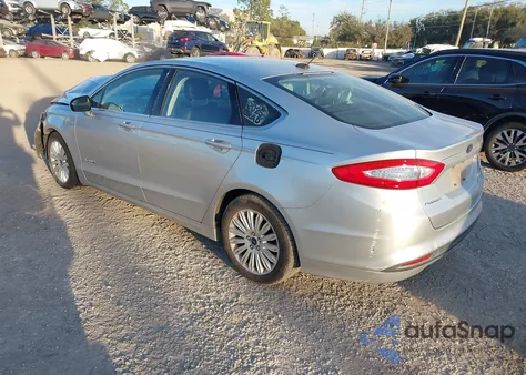2016 Ford Fusion Hybrid Se из США, поврежденный, VIN 3FA6P0LU3GR190980